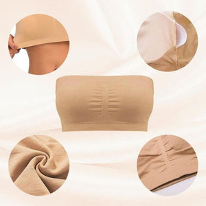 Invisible Push Up Bandeau Bra